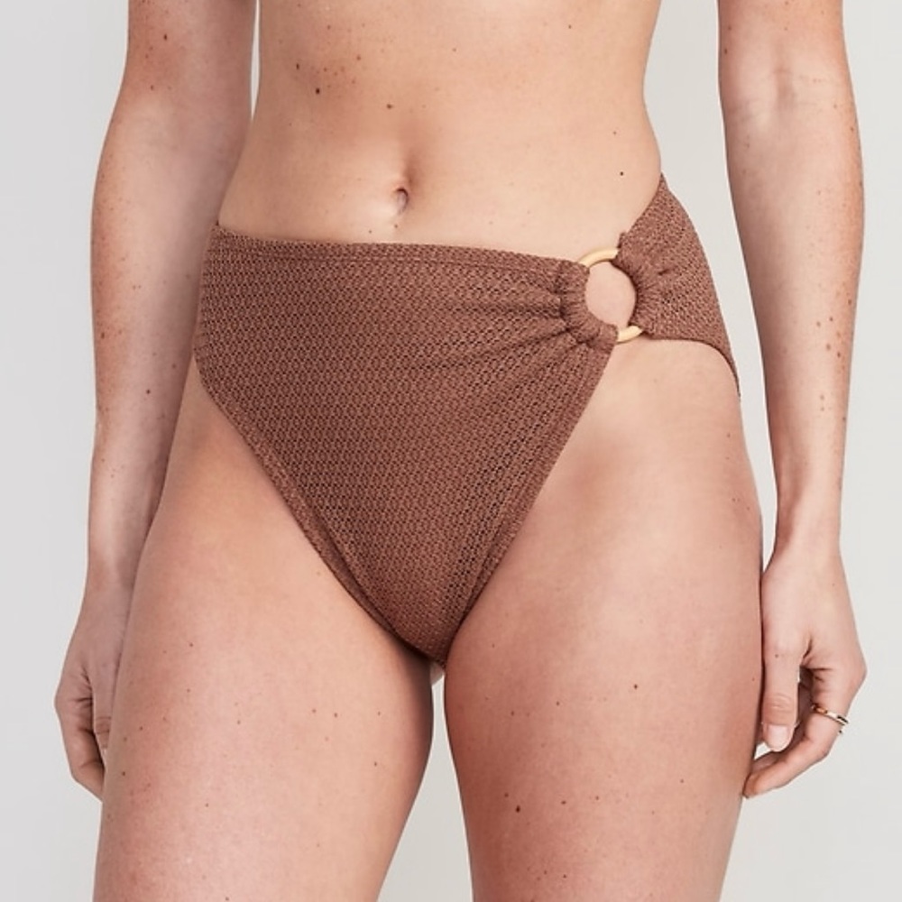 *New* Mid-Rise French-Cut Bikini Bottoms Sz 3X & 4X